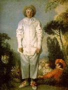 Jean-Antoine Watteau Gilles as Pierrot oil painting picture wholesale
